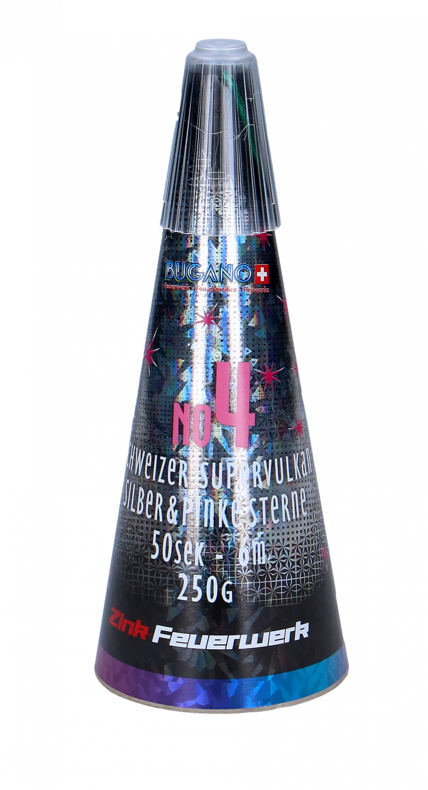 Zink Schweizer Super Vulkan No. 4 (1 Stück)