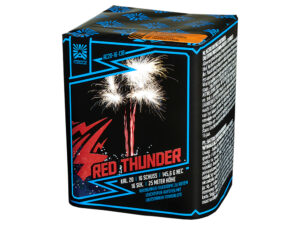 Argento Red Thunder, Feuerwerksbatterie, 16 Schuss