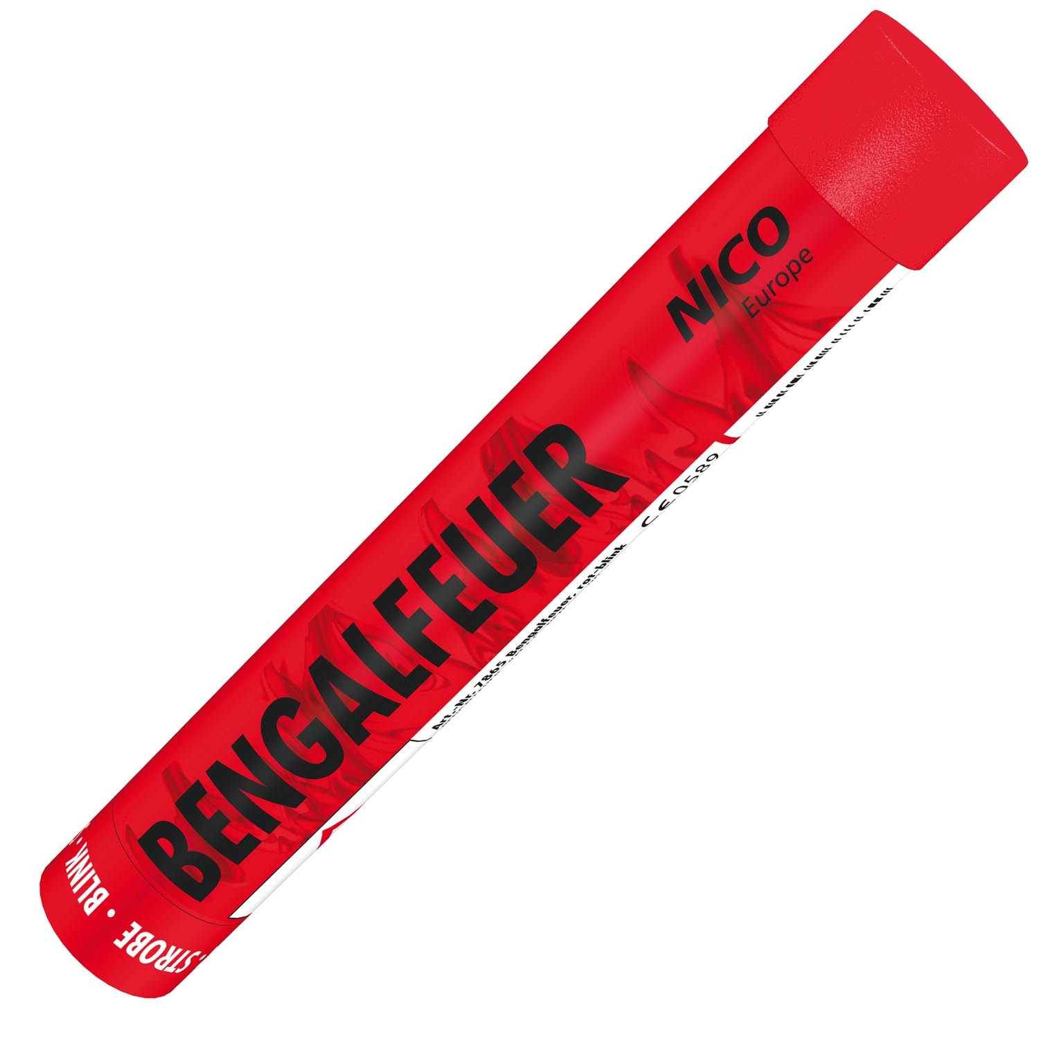 Nico Bengalfeuer Rot Blink F1 (1 Stück)