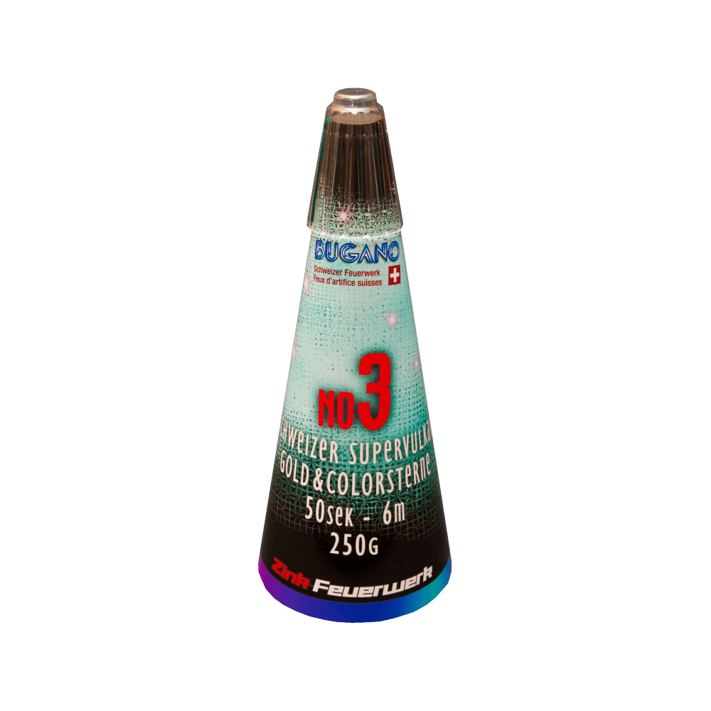 Zink Schweizer Super Vulkan No. 3 (1 Stück)