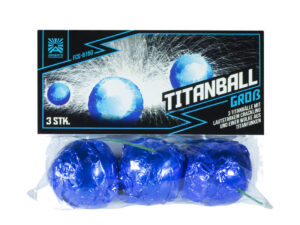 Argento Titanball groß (3 Stück)