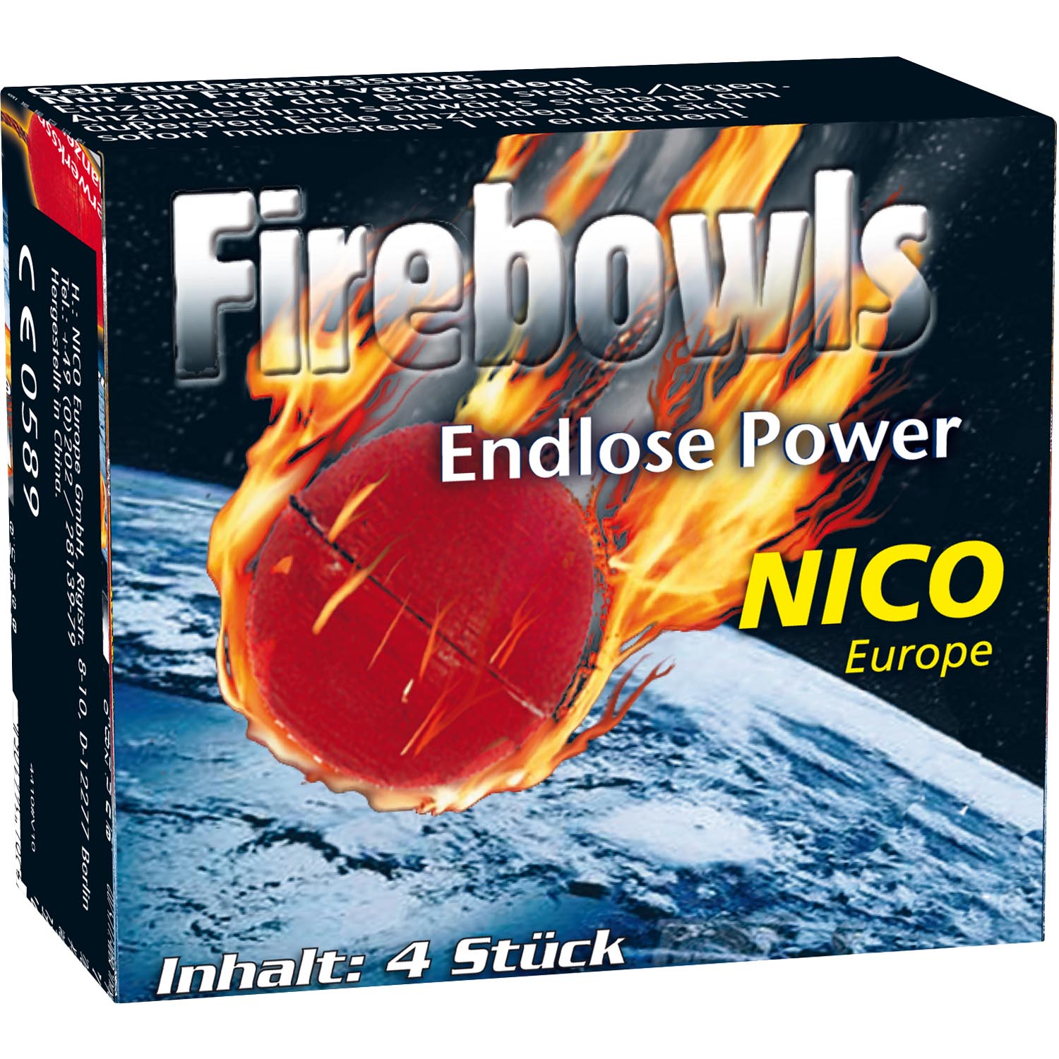 Nico Firebowls F1 (4 Stück)