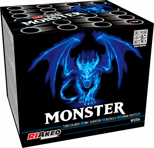 Riakeo Monster 24 Schuss Batterie