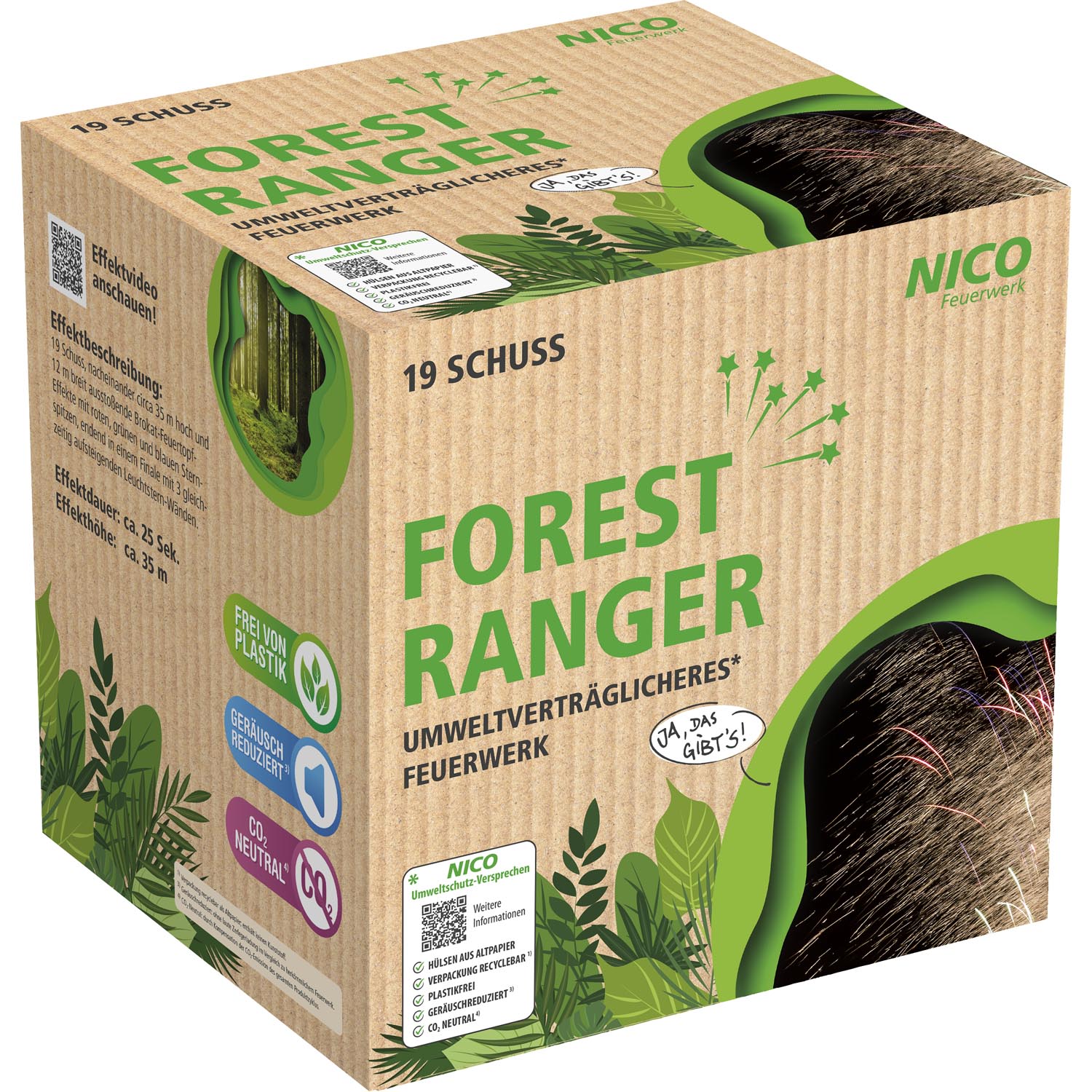 Nico Forest Ranger, 19 Schuss