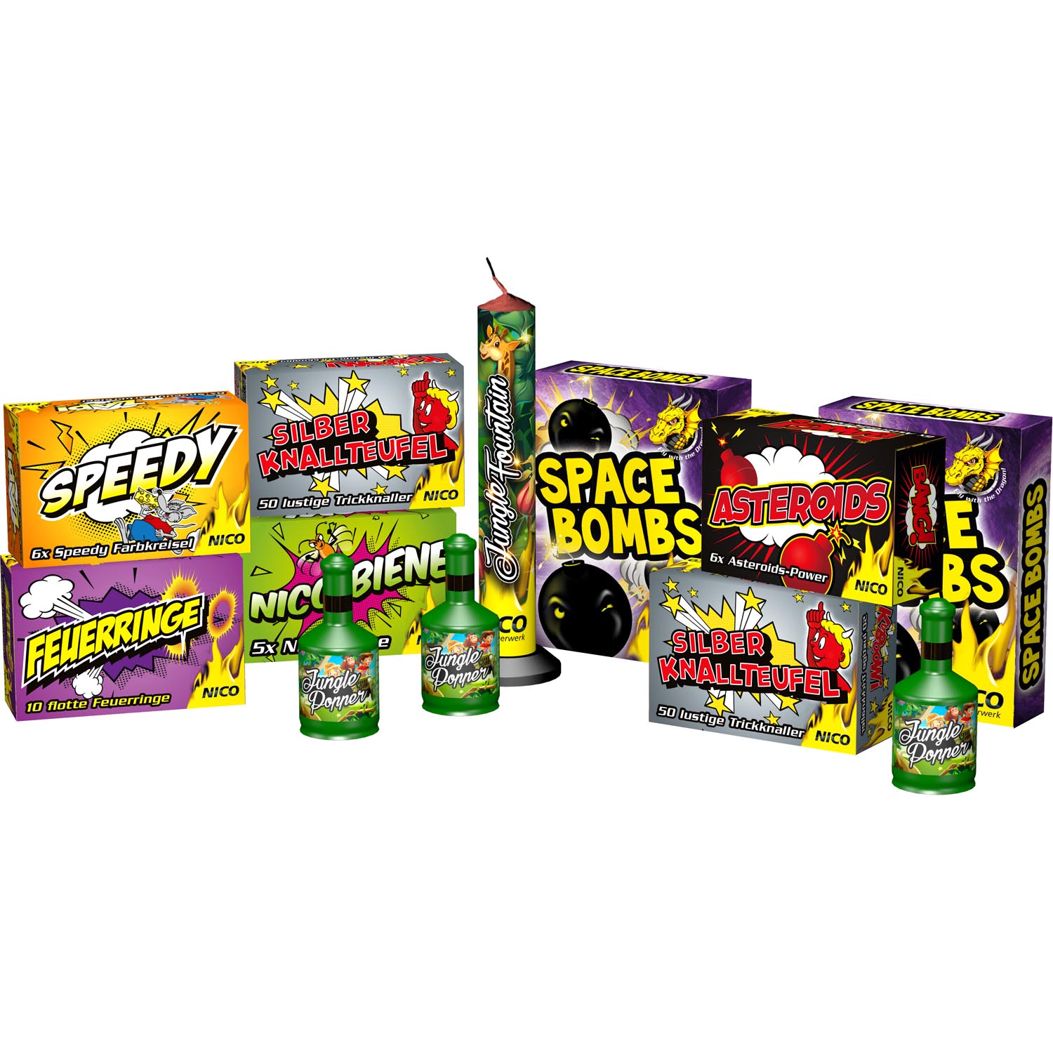 Nico Jungle Mix, 12-teilig – Bild 2