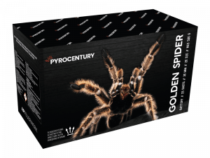 Pyrocentury Golden Spider 25 Schuss Feuerwerksbatterie (Charge 2024)