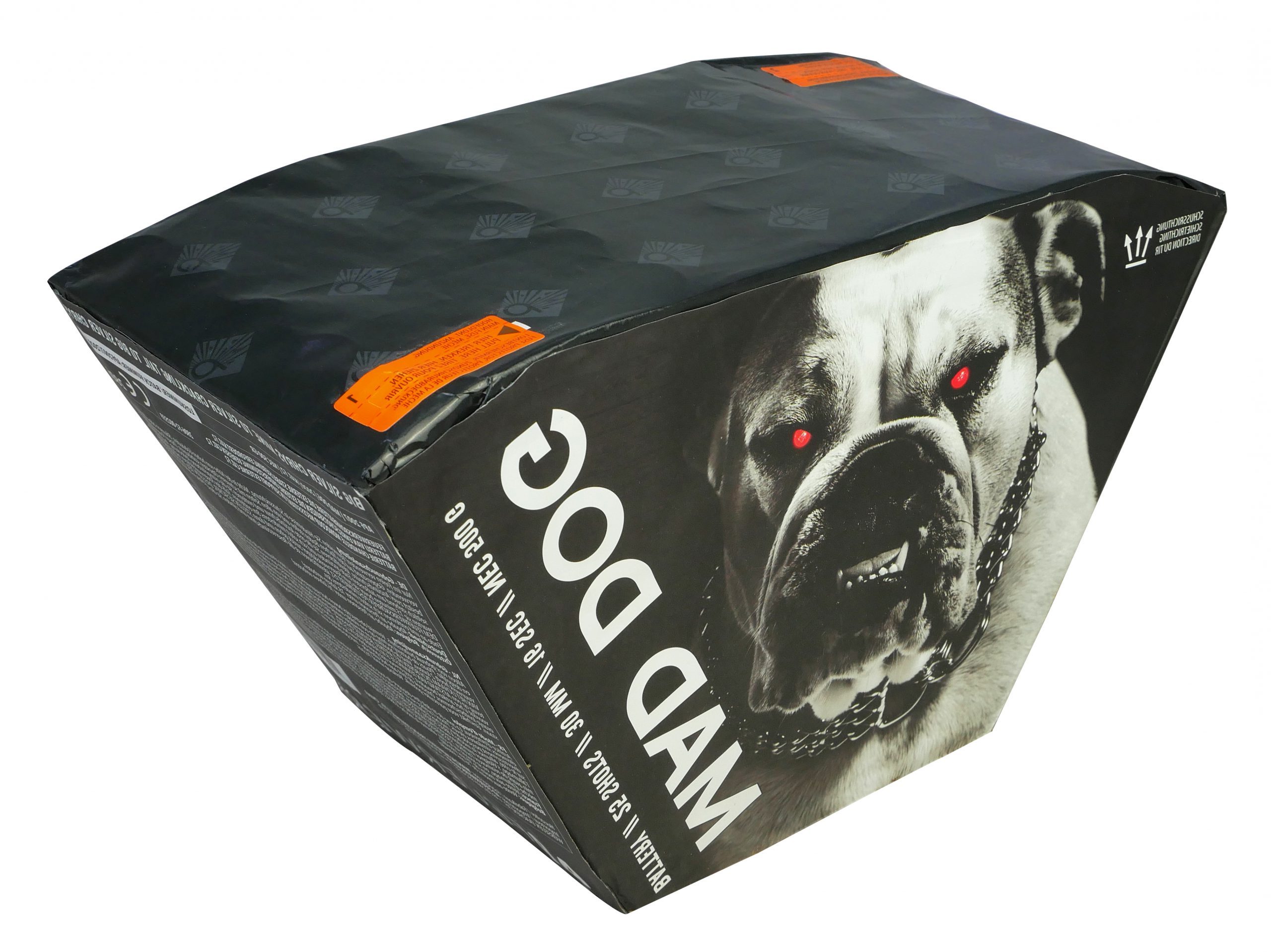 Pyrocentury Mad Dog, Feuerwerksbatterie, 25 Schuss