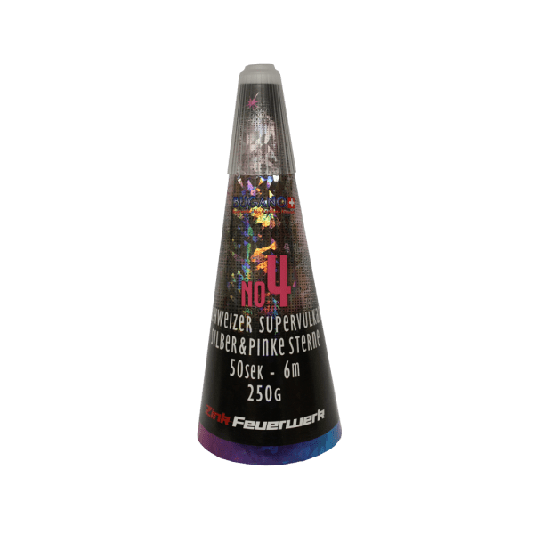 Zink Schweizer Super Vulkan No. 4 (1 Stück)