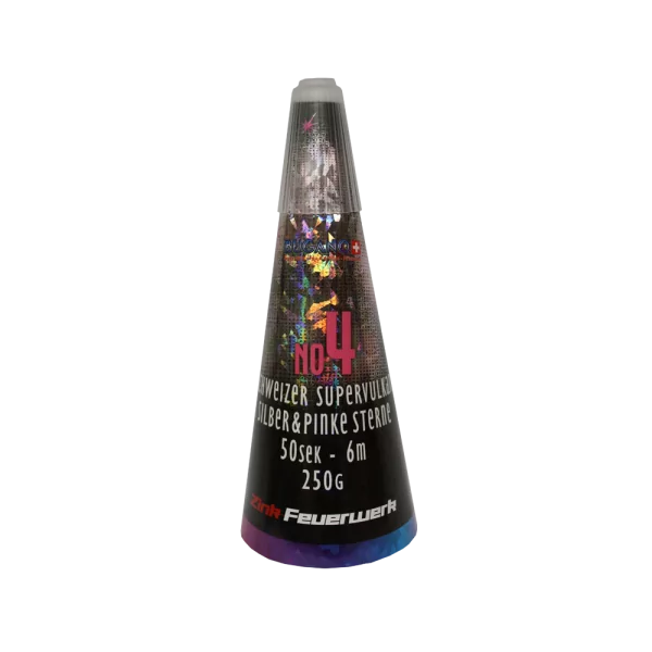 Zink Schweizer Super Vulkan No. 4 (1 Stück)