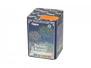 Funke Brokat Blinker, Feuerwerksbatterie, 16 Schuss