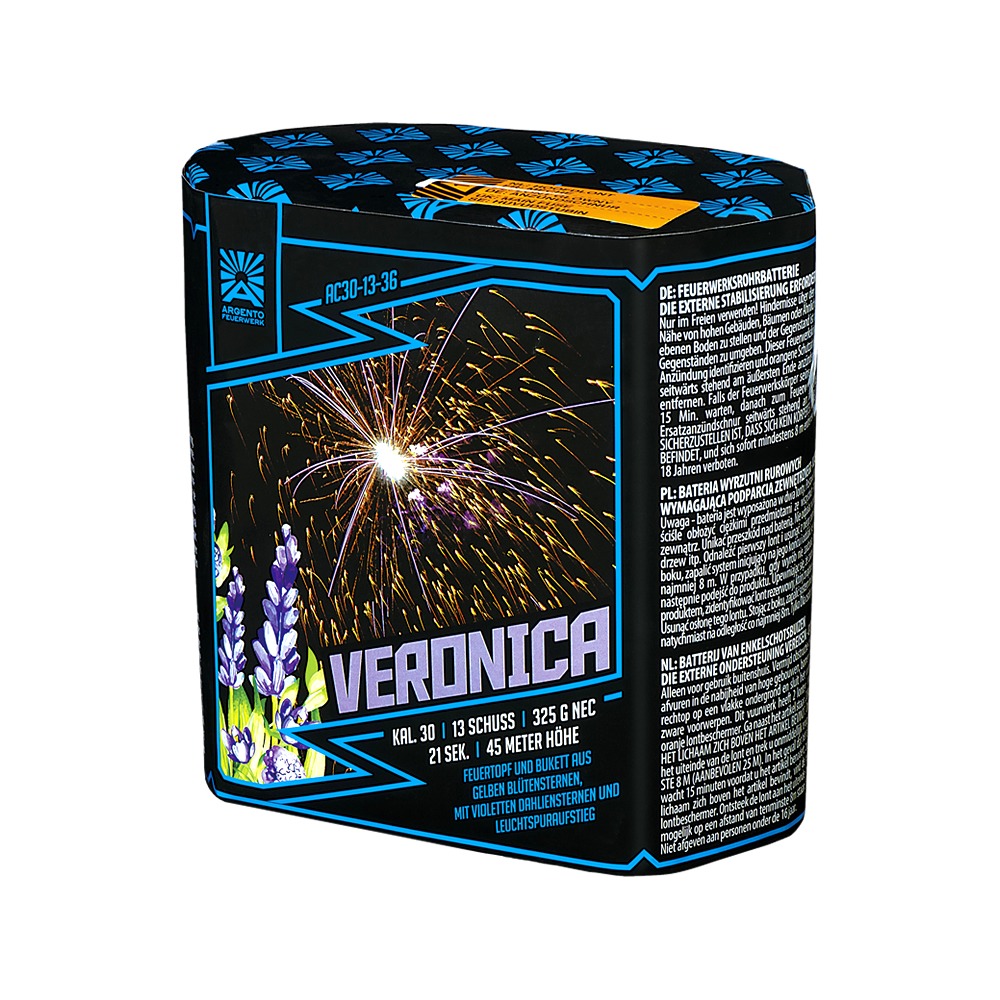 Argento Veronica 13 Schuss Batterie