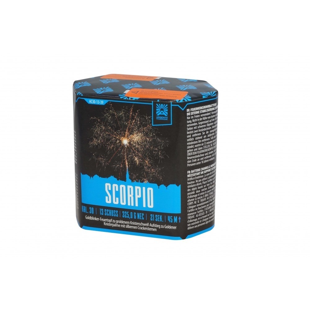 Argento Scorpio 13 Schuss Batterie