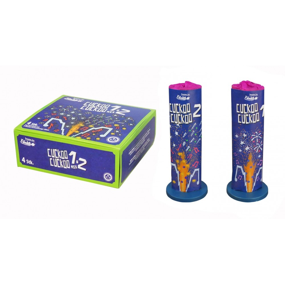 Funke Cuckoo Cuckoo Fontänen 1+2 (4 Stück)