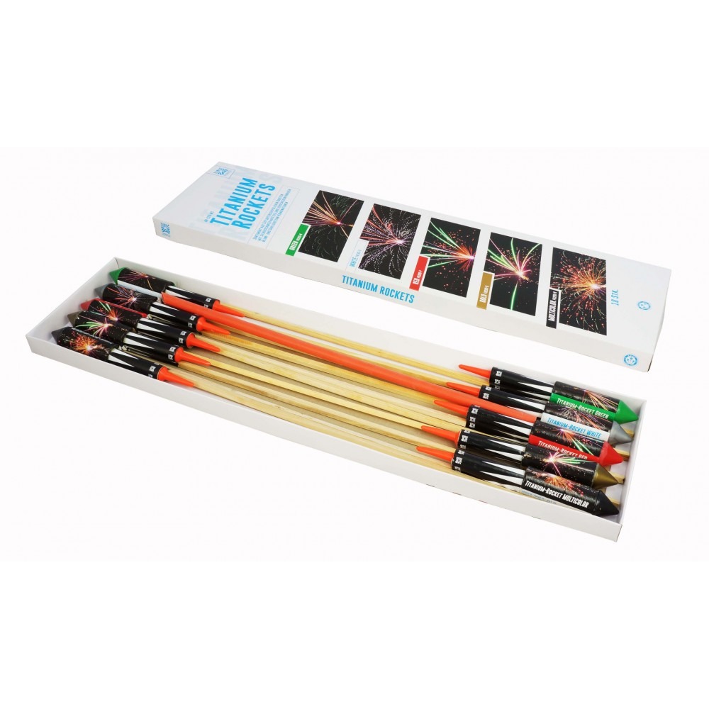 Argento Titanium Rockets Raketen