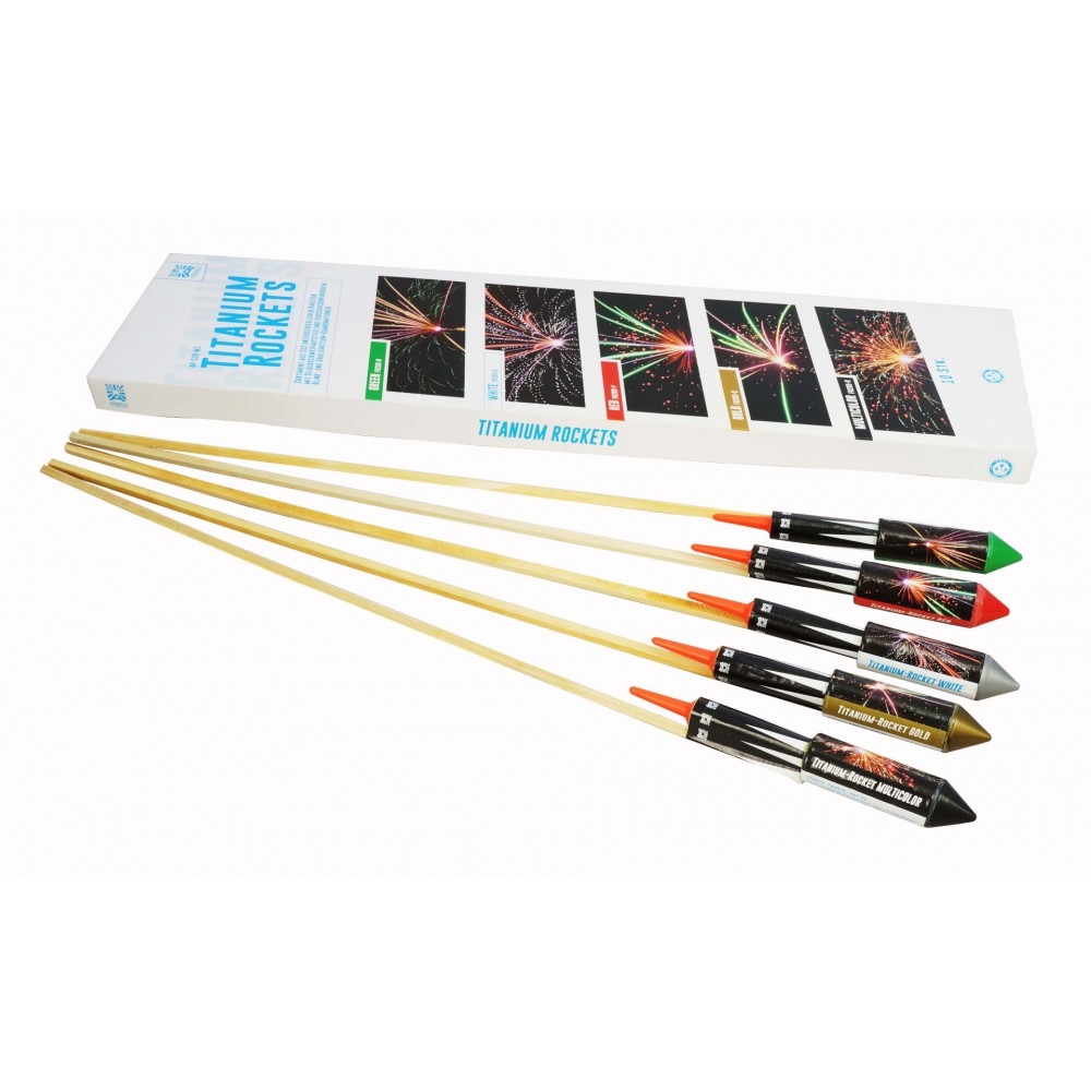 Argento Titanium Rockets Raketen – Bild 2