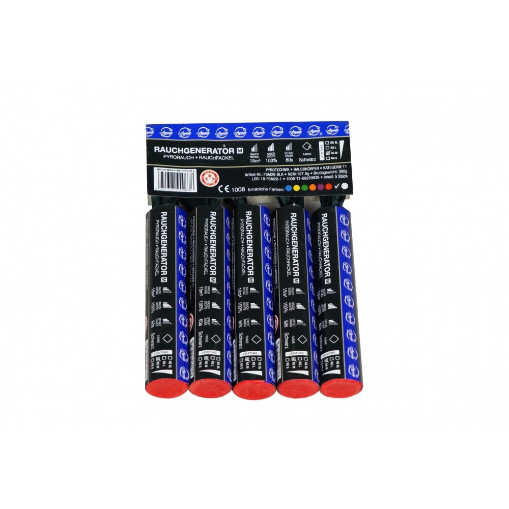 Argento RAUCHGENERATOR M Schwarz