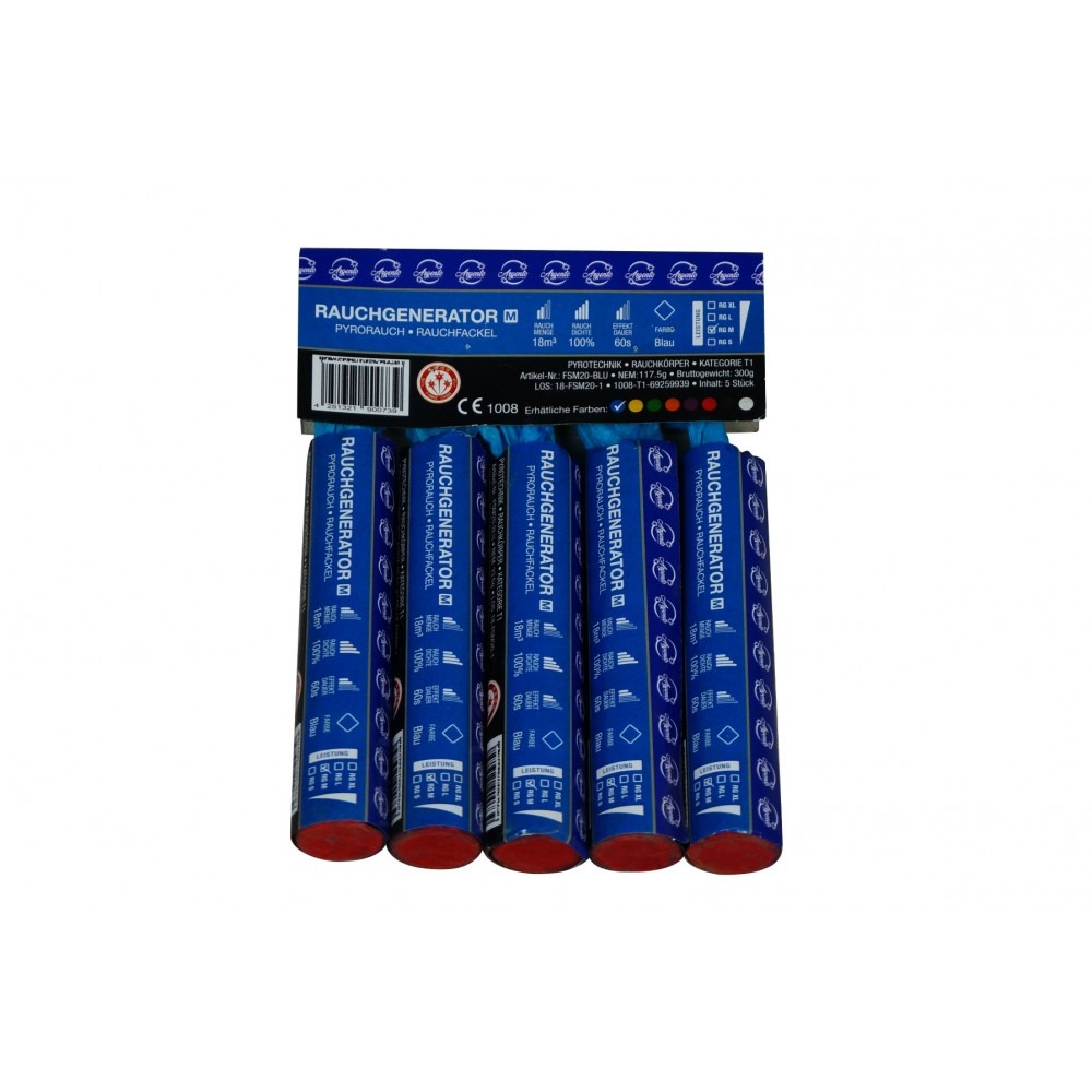 Argento RAUCHGENERATOR M Blau