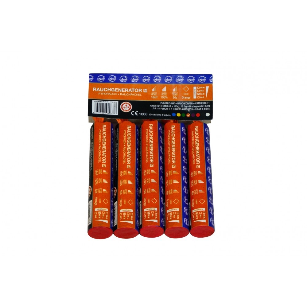 Argento RAUCHGENERATOR M Orange
