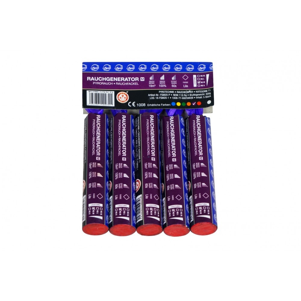Argento RAUCHGENERATOR M Lila