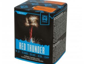 Die Argento Red Thunder Feuerwerksbatterie