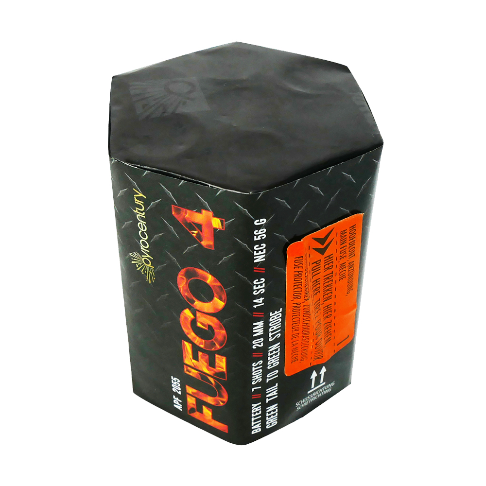 Pyrocentury Fuego Batterie 7 Schuss Sortiment – Bild 5