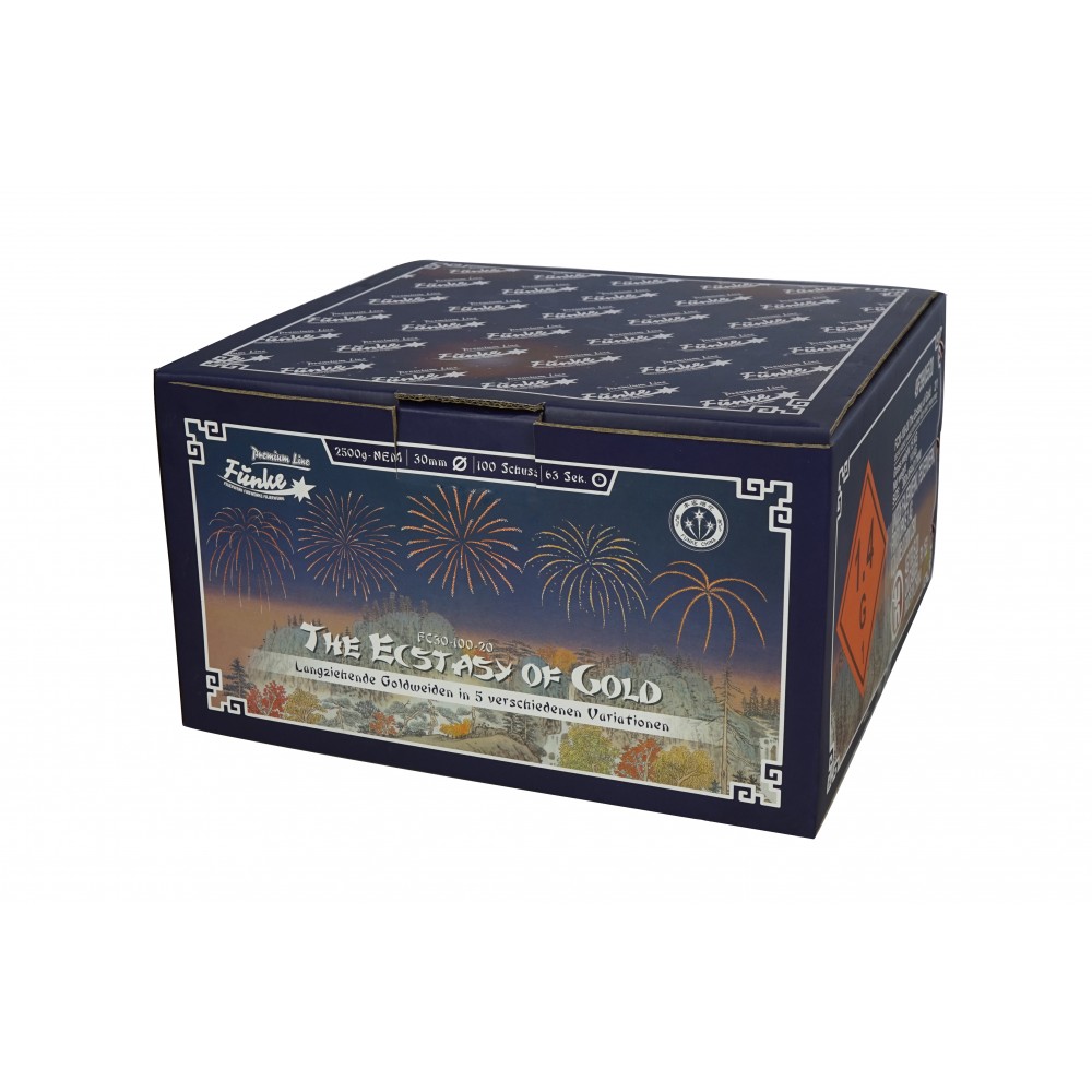 Funke The Ecstasy of Gold 100 Schuss Verbundfeuerwerk