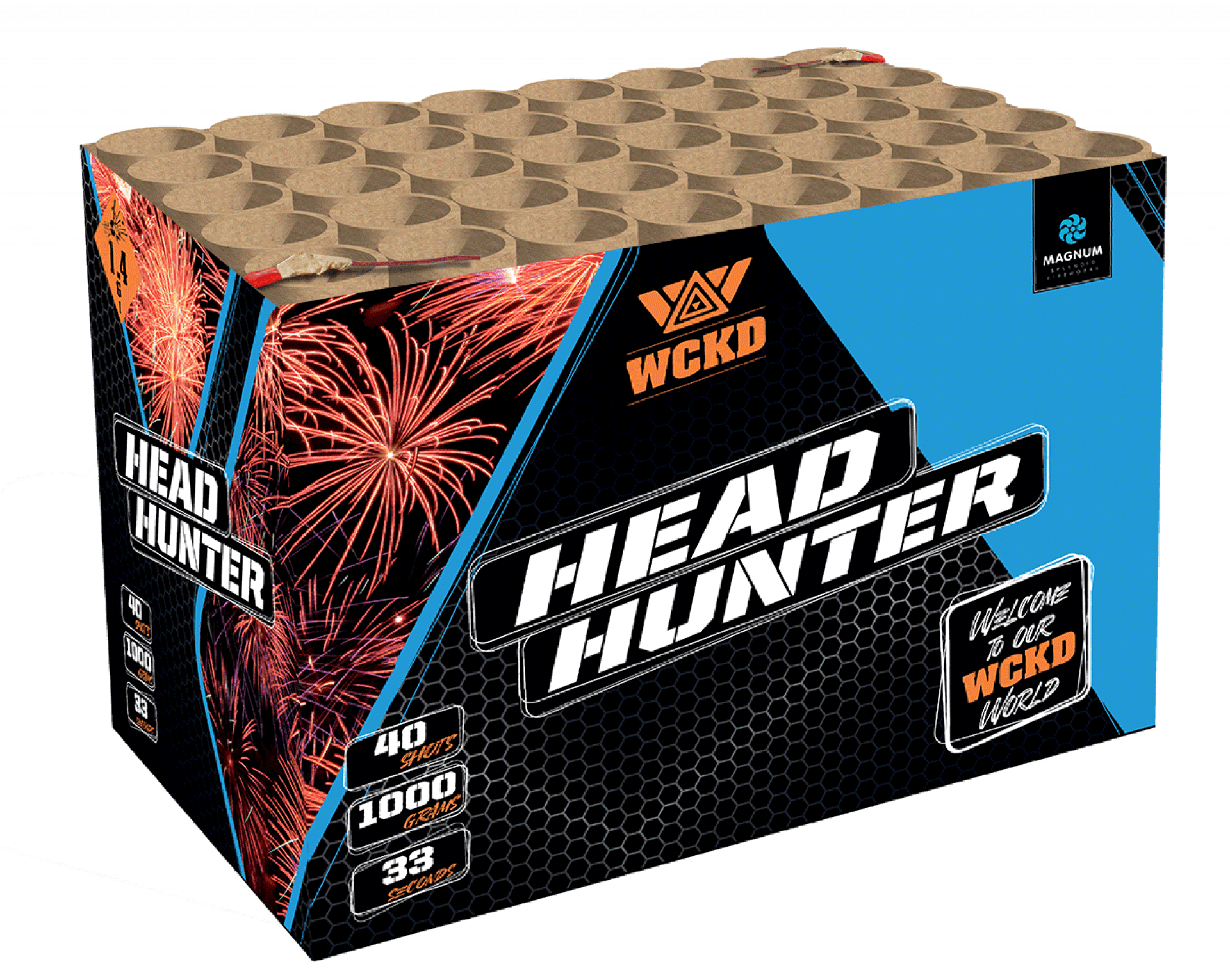 Magnum Head Hunter 40 Schuss Verbundfeuerwerk