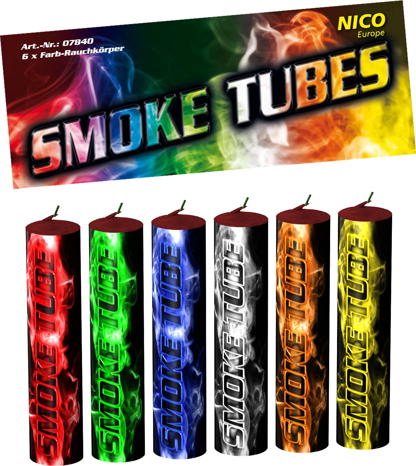 Nico Smoke Rauch Tubes (6er- Packung)