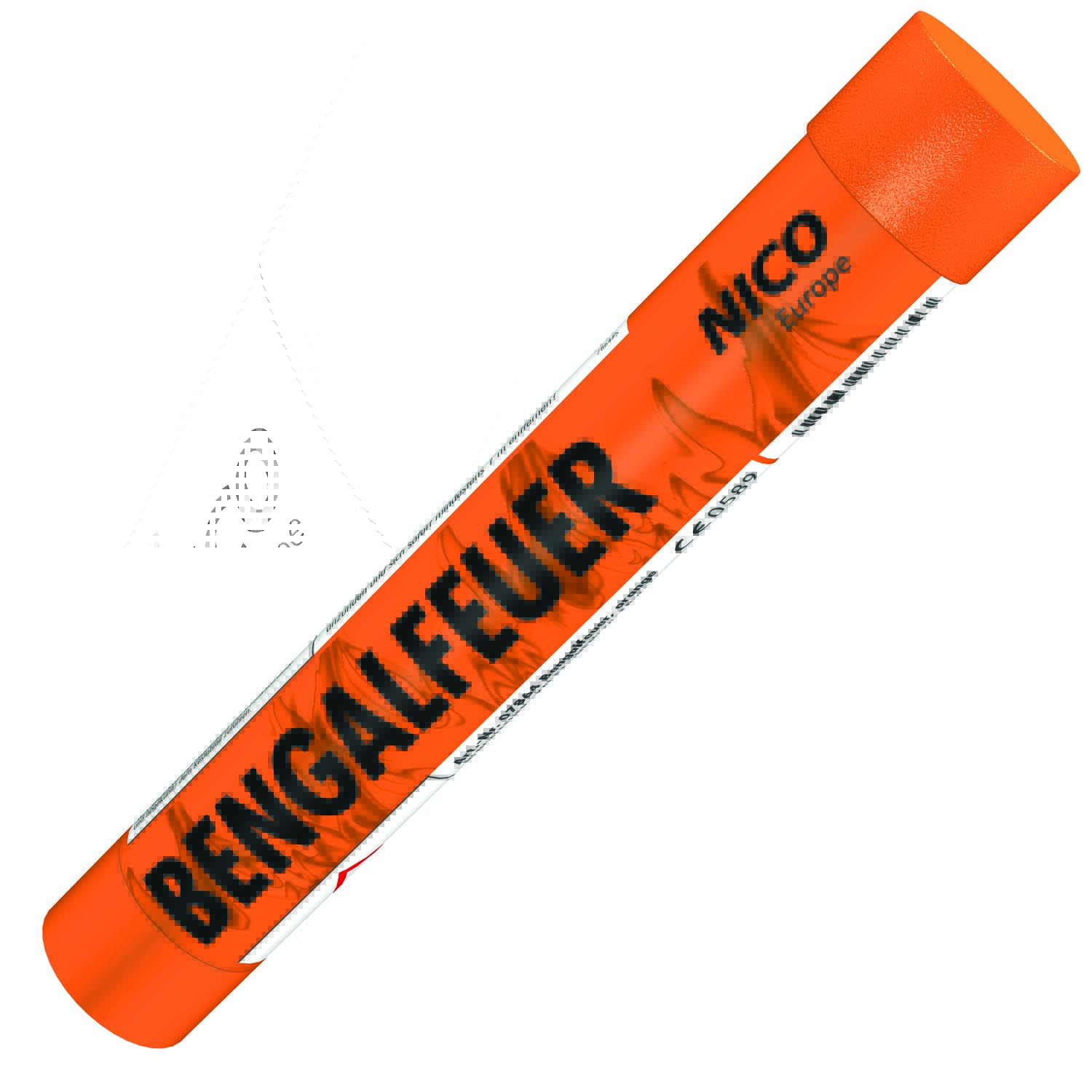 Nico Bengalfeuer Orange F1 (1 Stück)