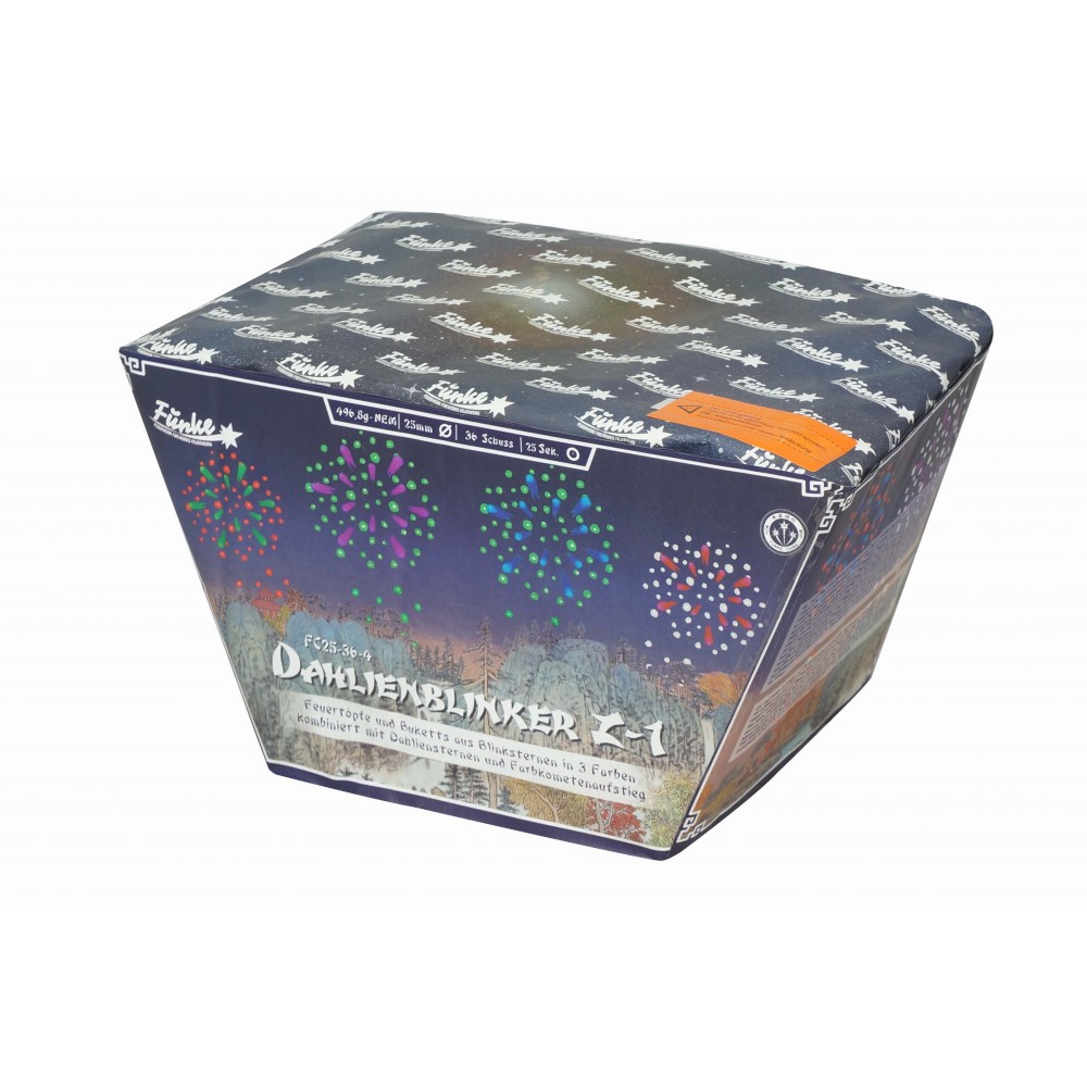 Funke Dahlienblinker Z-1 - 36 Schuss Batterie