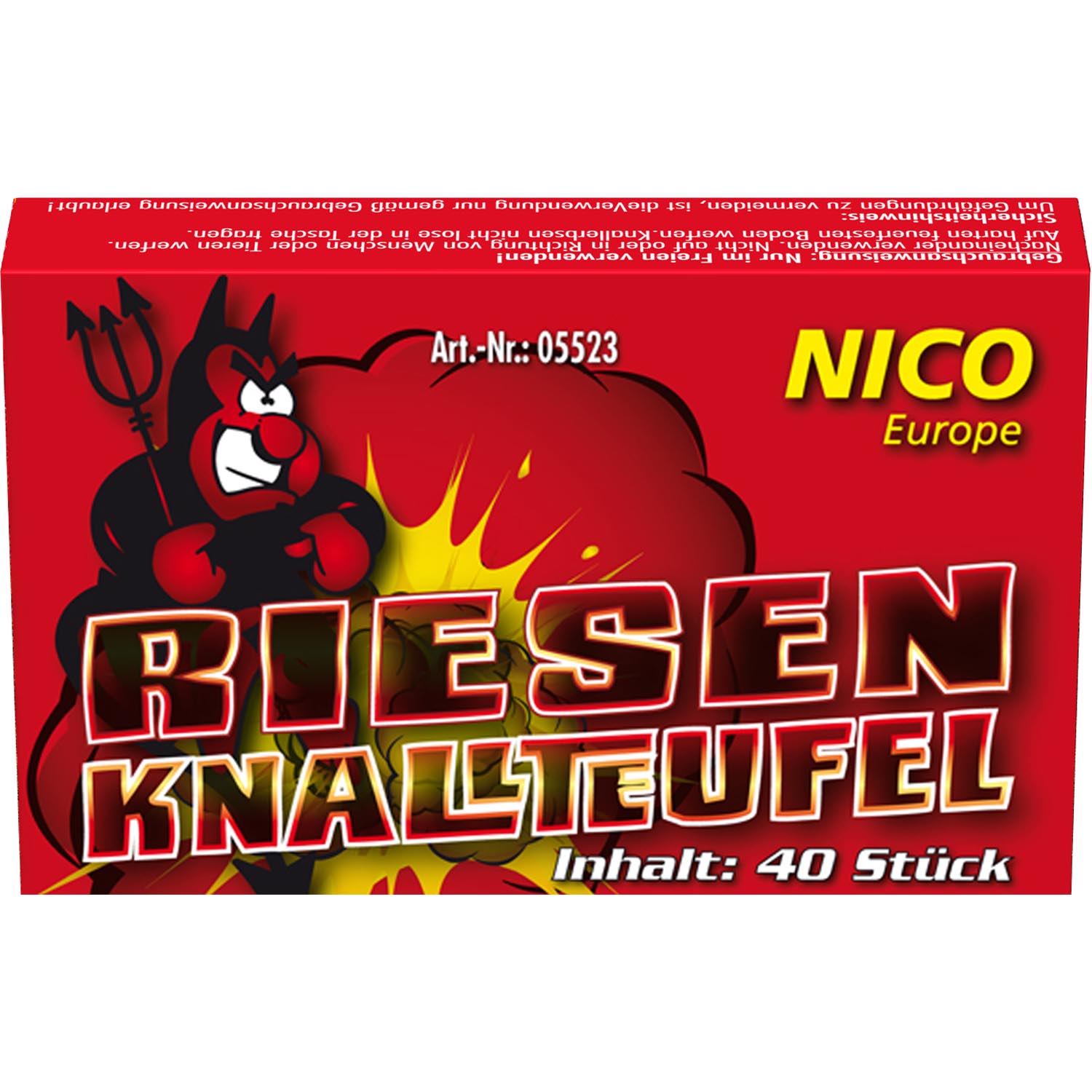Nico Riesen Knallteufel F1 (1 Schachtel = 40 Stück)