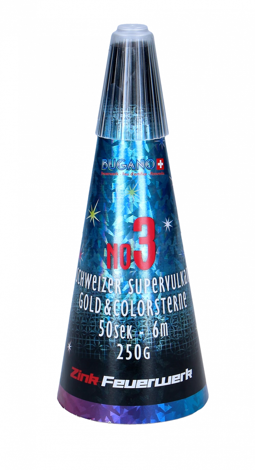 Zink Schweizer Super Vulkan No. 3 (1 Stück)