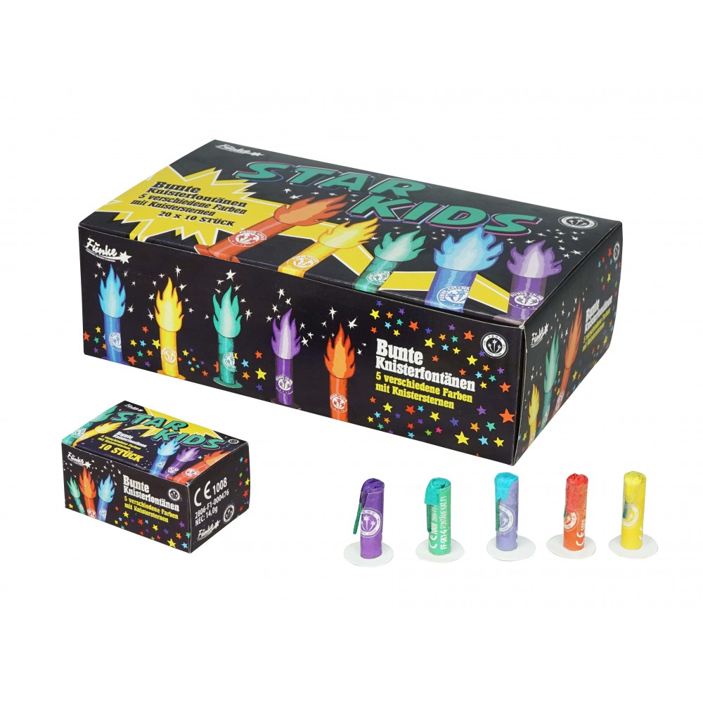 Funke Star Kids Mini Fontänen (10 Stück)