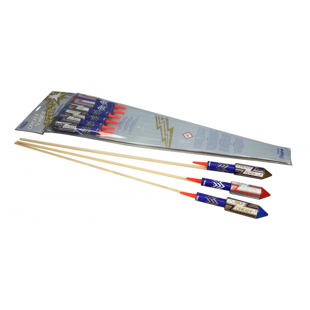 Funke Crackerschweif Raketensortiment (6 Stück)