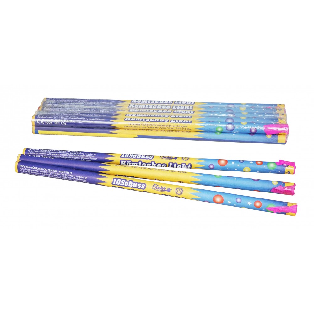 Funke Römisches Licht 10 Schuss (10 Stück)