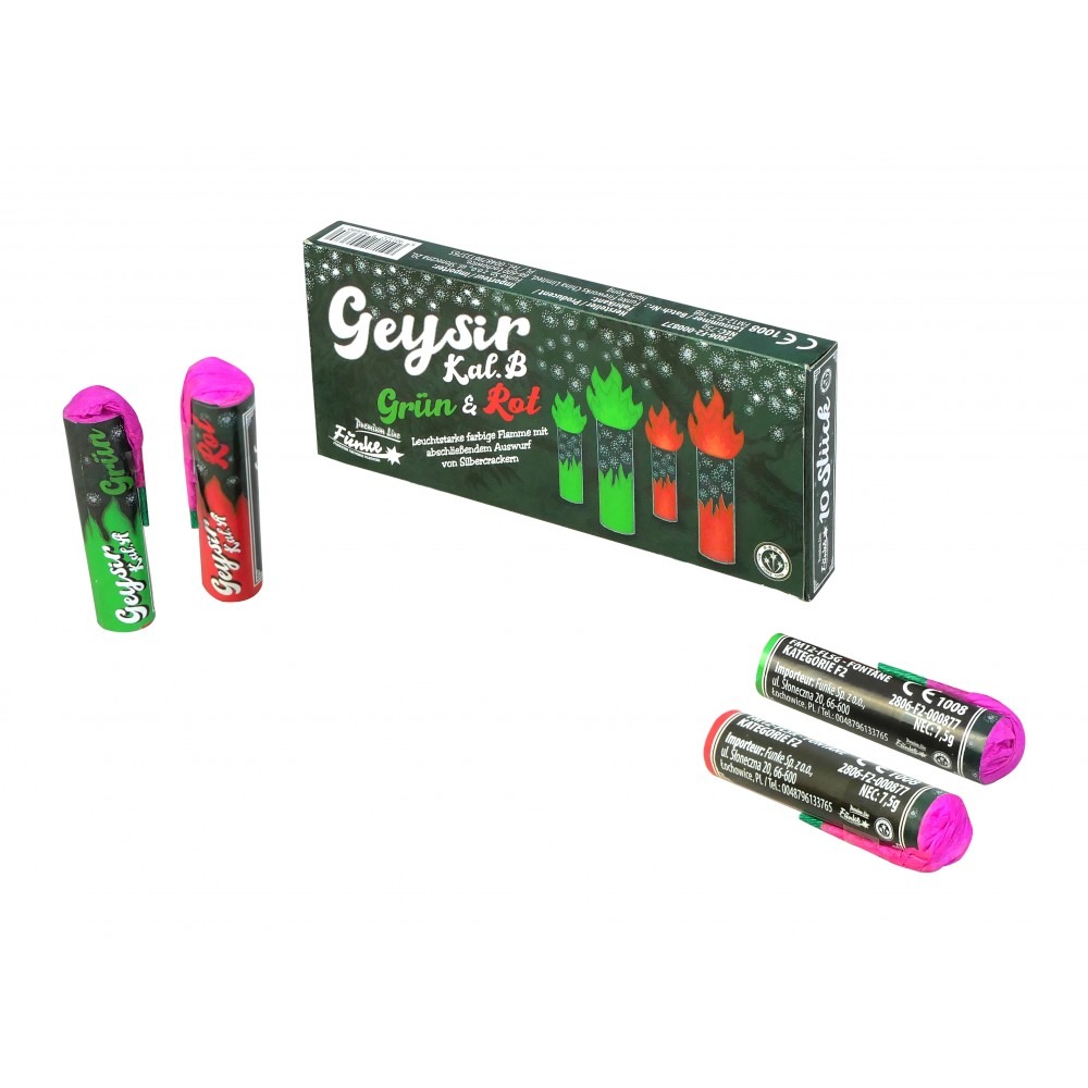 Funke Geysir Kaliber B Fontänen (10 Stück)