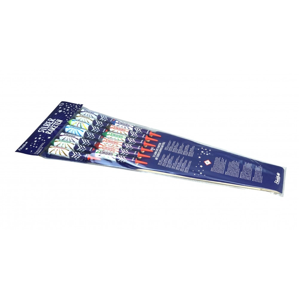 Funke Silberraketen (13 Stück)