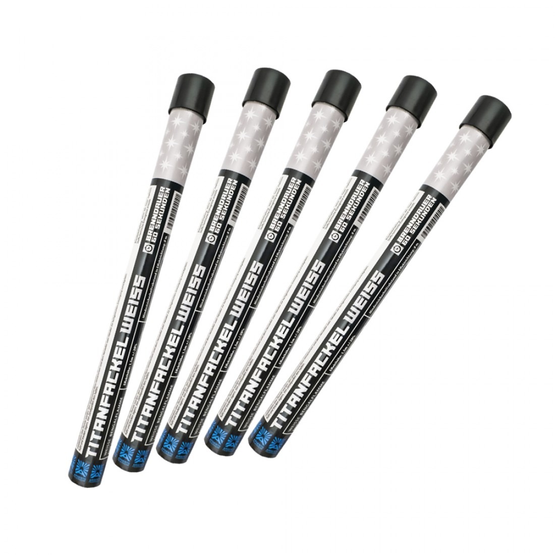 Argento Titanfackel weiß (1 Stück)