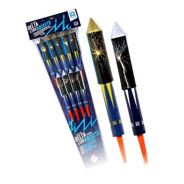 Argento Delta 1200 Rockets (9 Stück)
