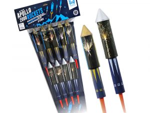 Argento Apollo 2000 Rockets (9 Stück)