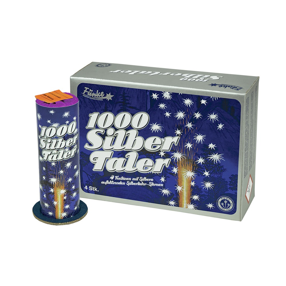 Funke 1000 Silbertaler (4 Stück)