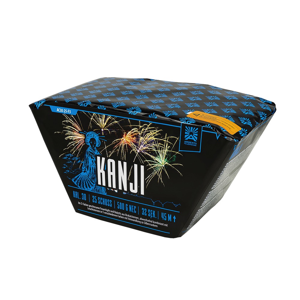 Argento Kanji 25 Schuss Batterie