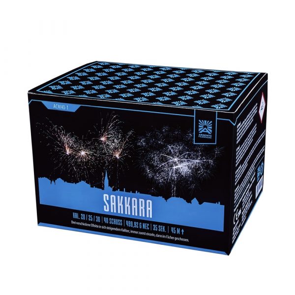 Argento Sakkara 40 Schuss Batterie