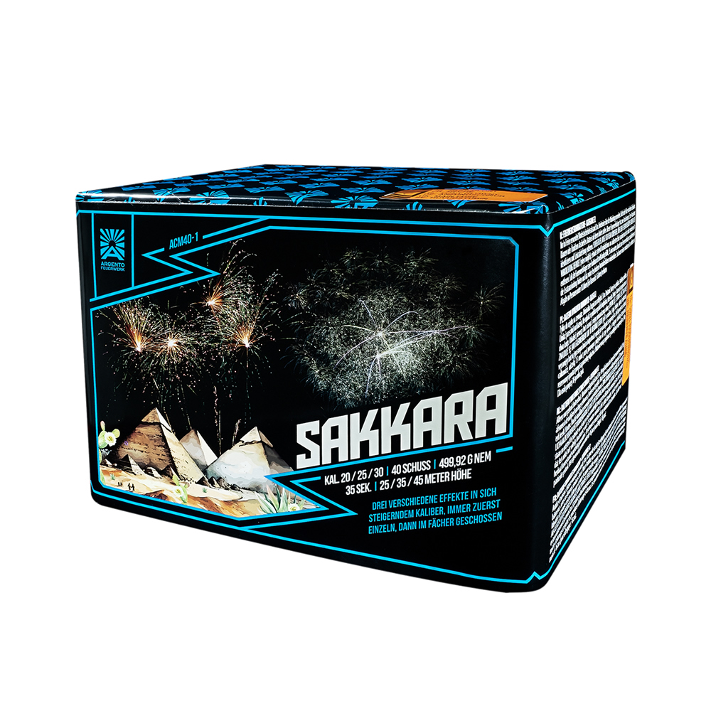 Argento Sakkara 40 Schuss Batterie