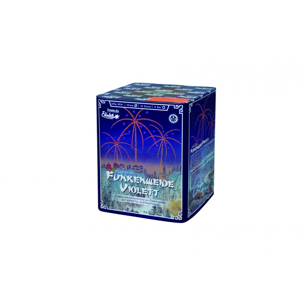 Funke Funkenweide Violett 25 Schuss Batterie