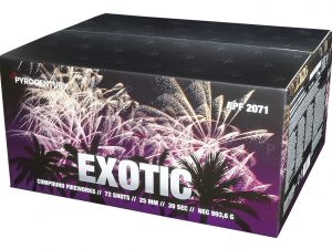 Pyrocentury Exotic 72 Schuss Verbundfeuerwerk