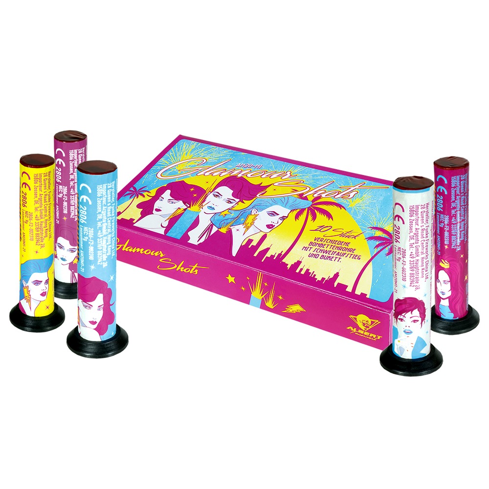 Albert Glamour Shots 10 St je Packung