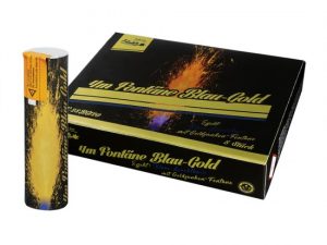 4m Fontäne Blau-Gold von Funke (1 Stück)