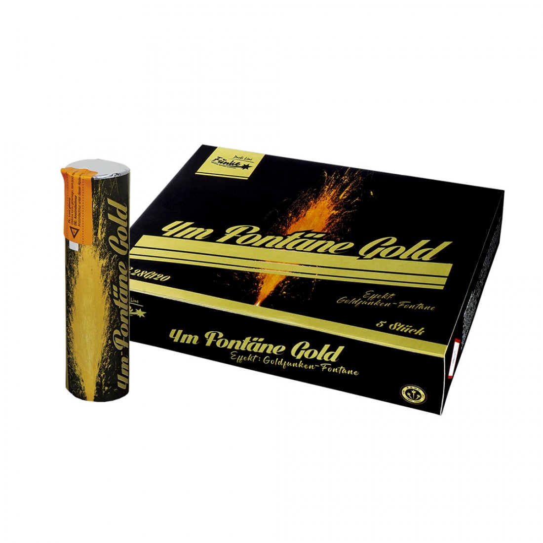 4m Fontäne Gold von Funke (1 Stück)