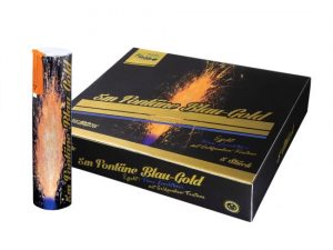 5m Fontäne Blau-Gold von Funke (1 Stück)